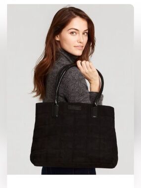 Givenchy  Parfum Black Quilted Tote Bag